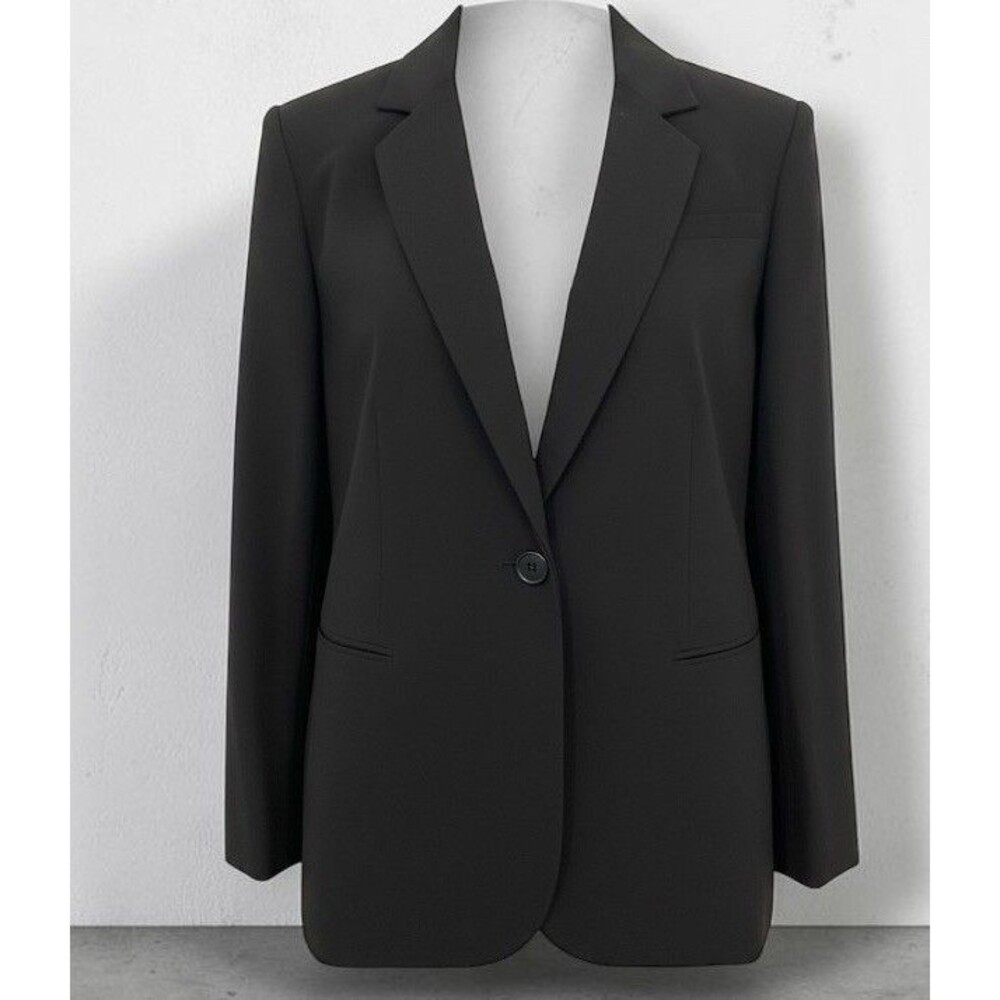 Classic Calvin Klein Women’s Single Button Black Blazer Size 2X